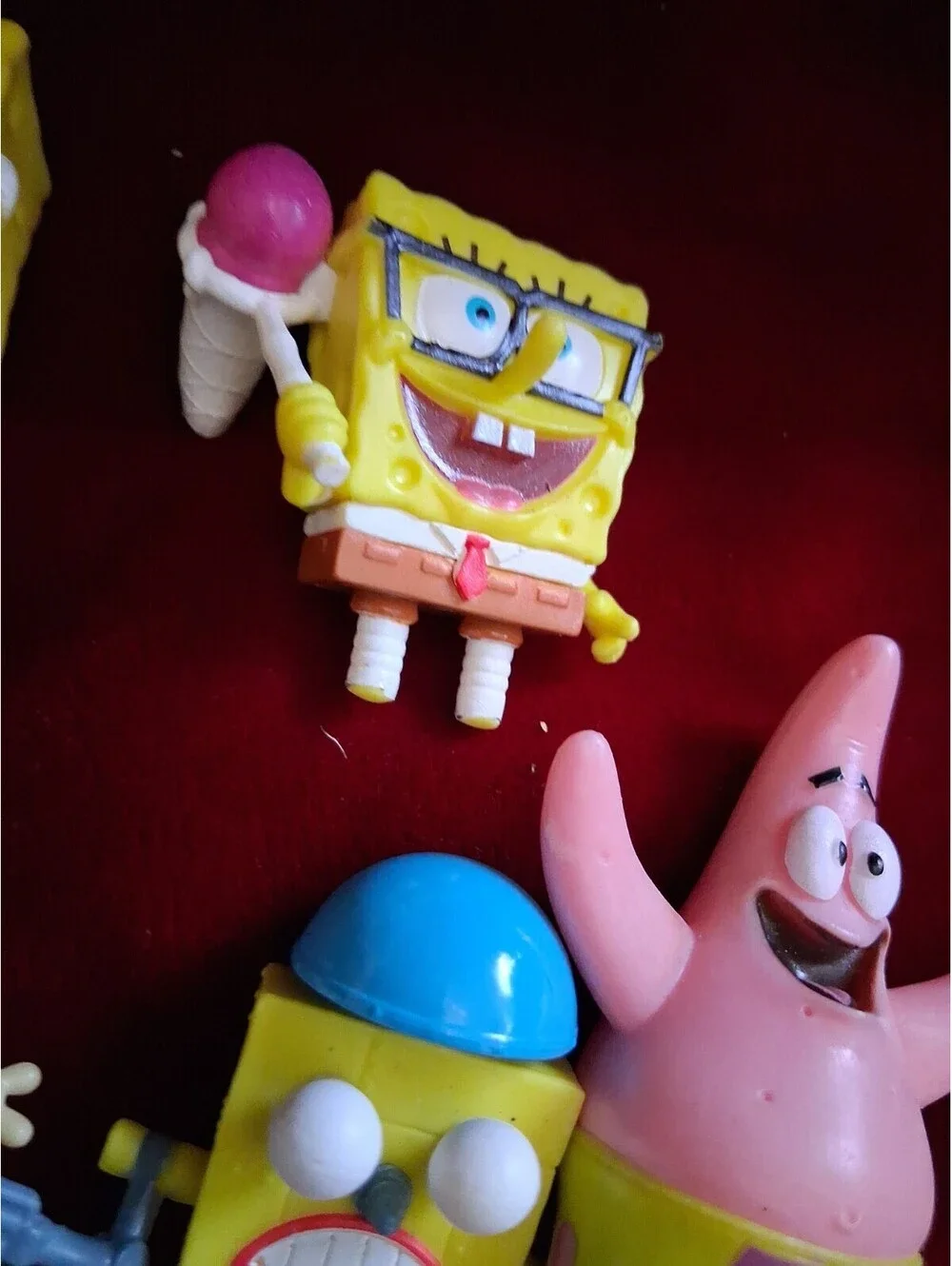 Huge Mixed Lot Of 24 SpongeBob SquarePants Figures, Fast Food Toys Patrick